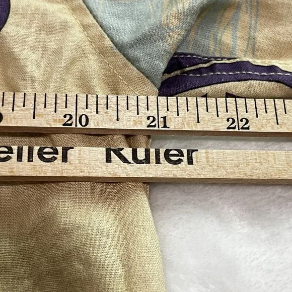 Deus Ex Machina Customs Super OK Hawaiian Shirt Riders Hemp Men's Size Small S - Picture 7 of 14